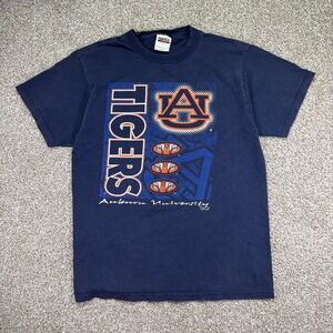 Vintage Auburn University Shirt Large 90s Graphic Tee Essentials